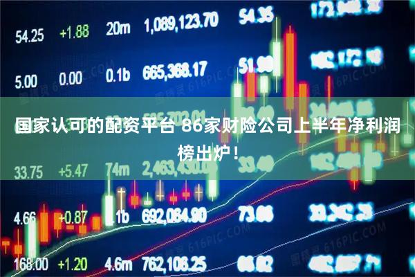 国家认可的配资平台 86家财险公司上半年净利润榜出炉！
